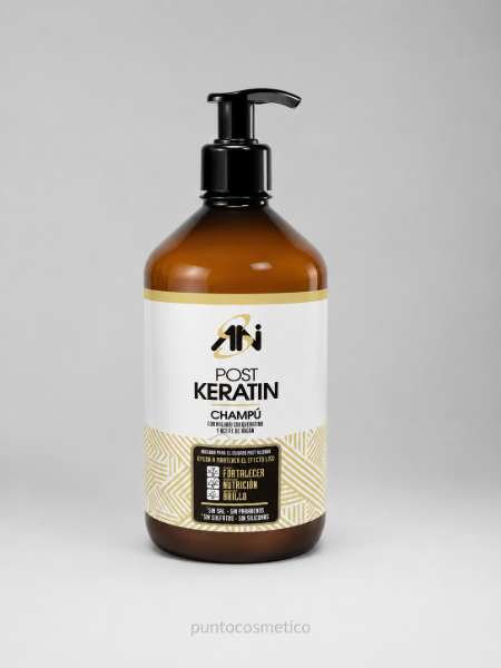 Imagen de Post Keratin Champú con Queratina y Aceite de Argán